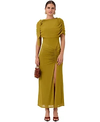Ivy Mesh Midi Dress