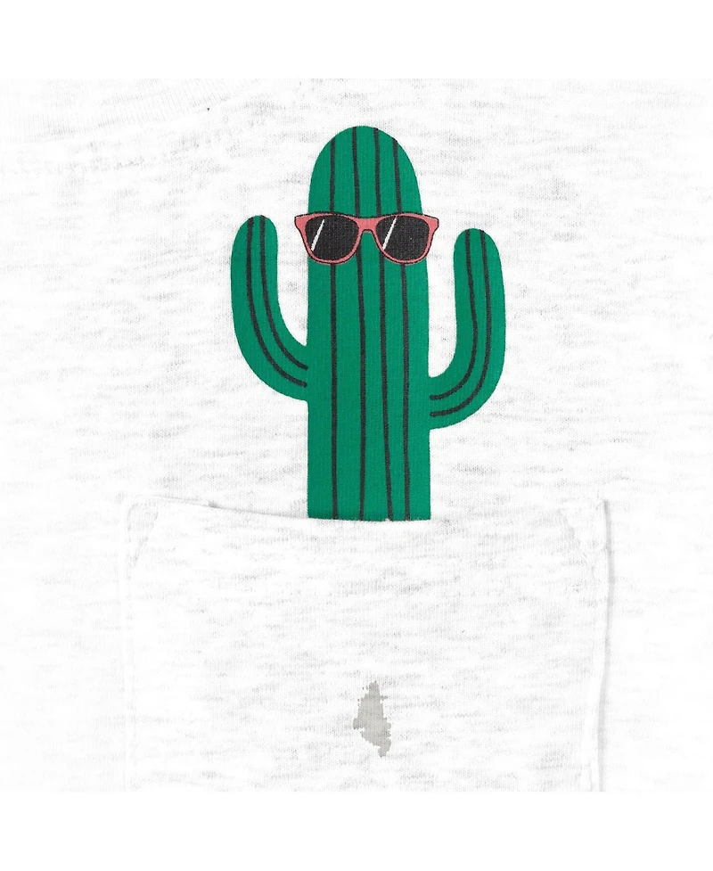Andy & Evan Little Boys 5-7 Playful Pocket Tee