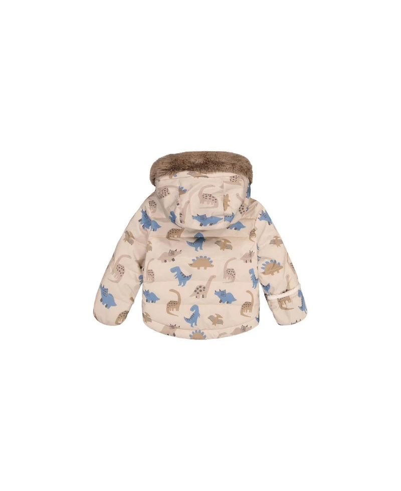 Deux par Toddler Boy Two Piece (2-3) Snowsuit Dinosaur Print