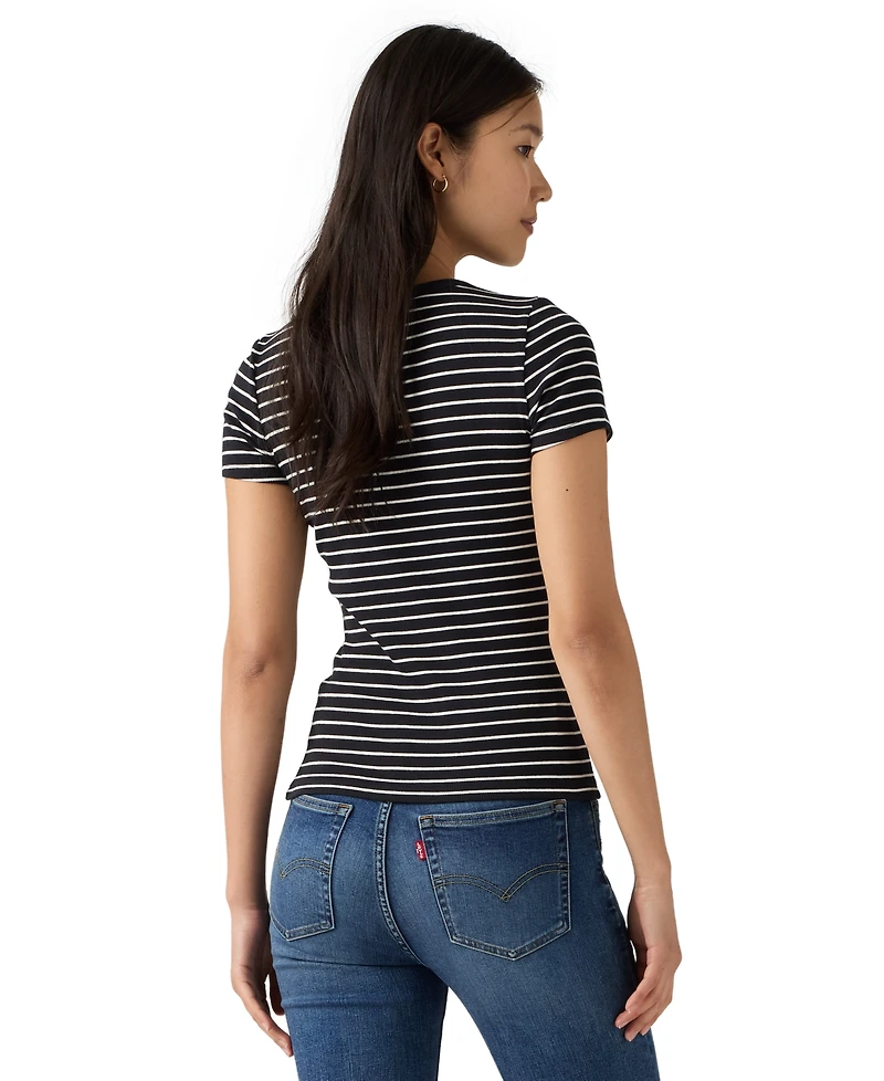 Levi's Women's Hayes Slim-Fit Short-Sleeve Crewneck T-Shirt