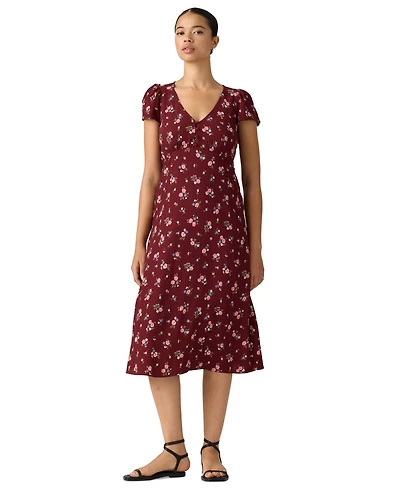 Levi's Women's Lilith V-Neck Midi Dress