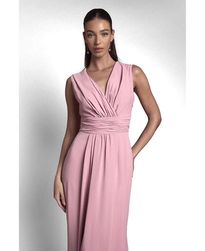 Coast Women's V-Neck Wrap Maxi Dress