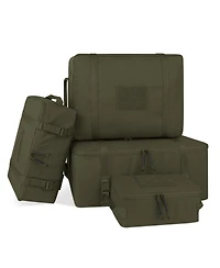Piscifun 4 Packing Cubes Waterproof Nylon Ykk Zippers Travel Organizer Bags