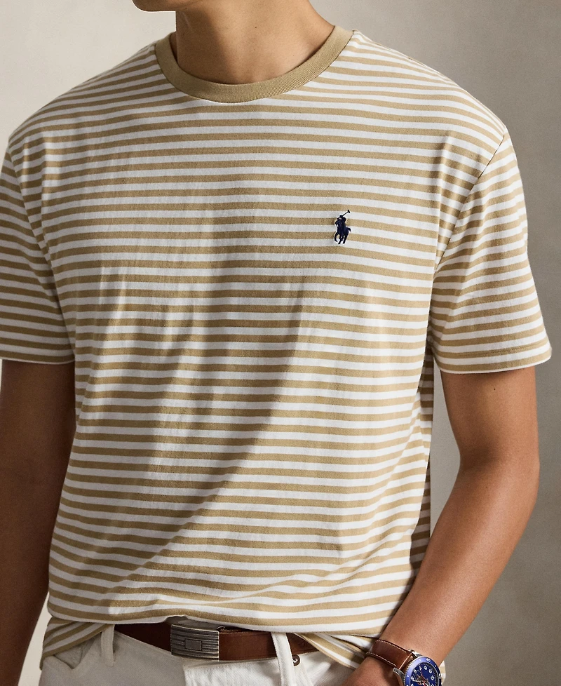 Polo Ralph Lauren Men's Classic-Fit Striped Cotton Jersey T-Shirt