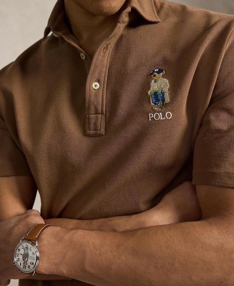 Polo Ralph Lauren Men's Classic-Fit Bear Mesh Shirt