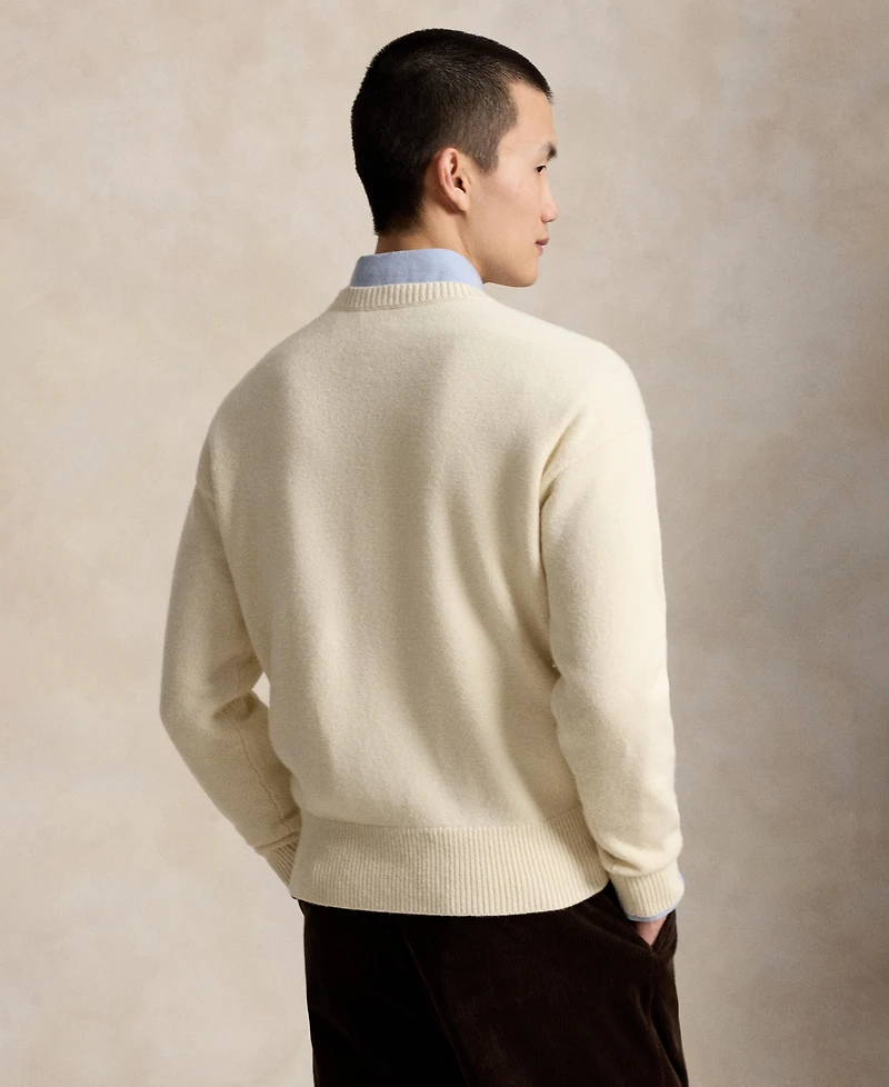 Polo Ralph Lauren Men's Regular-Fit Logo Wool-Cotton Sweater