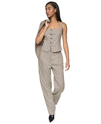 Dkny Women's One-Button Notch-Collar Blazer