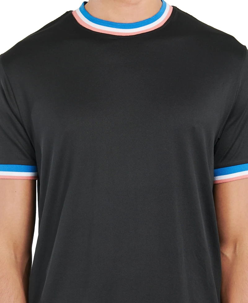 Society of Threads Men's Slim Fit Solid T-shirt