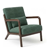 homfan Set of 2 Corduroy Accent Chairs