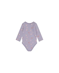 Deux par Baby Girls 3M To 24M Cotton Onesie Hedgehog Print