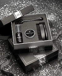 Lovery Men Beard Growth Gift Set for Men - 6pc Beard Care Set
