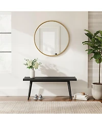 Sunset Living Furniture Mid-Century Modern Twin-Size Bench