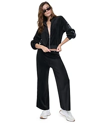 Dkny Jeans Petite Mock-Neck Zip-Front Jacket