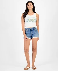 Rip Curl Women's Scoop Neck Ribbed Moon Tank