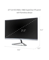 ViewSonic VX2276-smhd 22" 16:9 Full Hd Ips Led Monitor