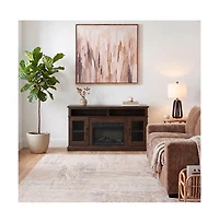 Augusta Home Andy 2 Door Wood Fireplace