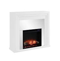 Augusta Home Stadderly Mirrored Fireplace