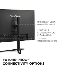 ViewSonic Omni VX2728J 27" 16:9 Full Hd 165Hz Ips Led Hdr Gaming Monitor
