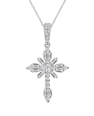 Macy's Fancy Layered Cross Necklace