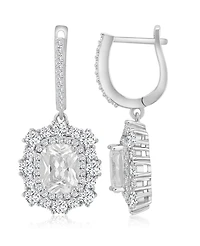 Macy's 14k Gold-Plated Elegant Crystal Drop Earrings