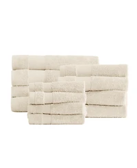 ienjoy Home Assorted 12-Pc. Cotton Bath Towel Set, 54" x 30"