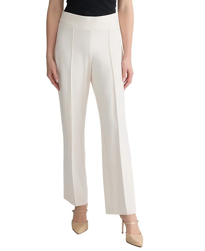Jones New York Women's Mid-Rise Pull-On Pintuck Trouser