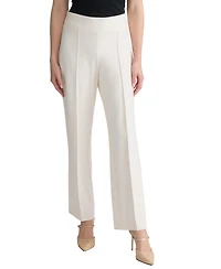Jones New York Women's Mid-Rise Pull-On Pintuck Trouser