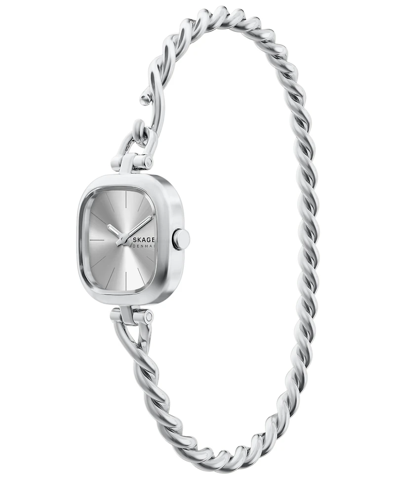 Skagen Women's Mellem Micro Quartz Two-Hand Silver Stainless Steel Watch 20mm