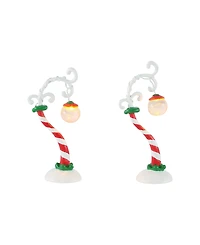 Department 56 Villages Grinch Streetlights, set of 2