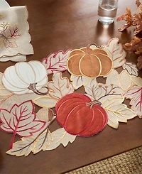 Elrene Pumpkin Picking Rectangular Placemat, 13" x 19"