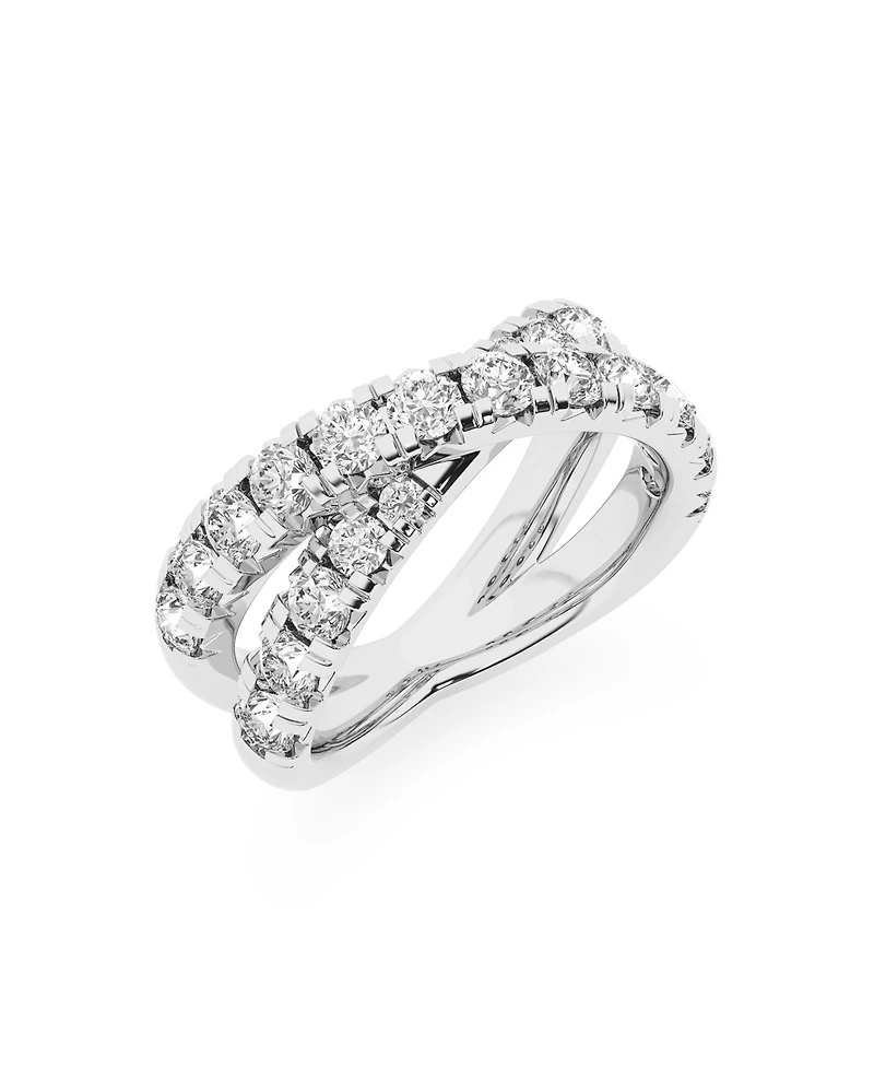 Forever Grown Diamonds Lab-Grown Diamond Ring (2 ct. t.w.) Sterling Silver