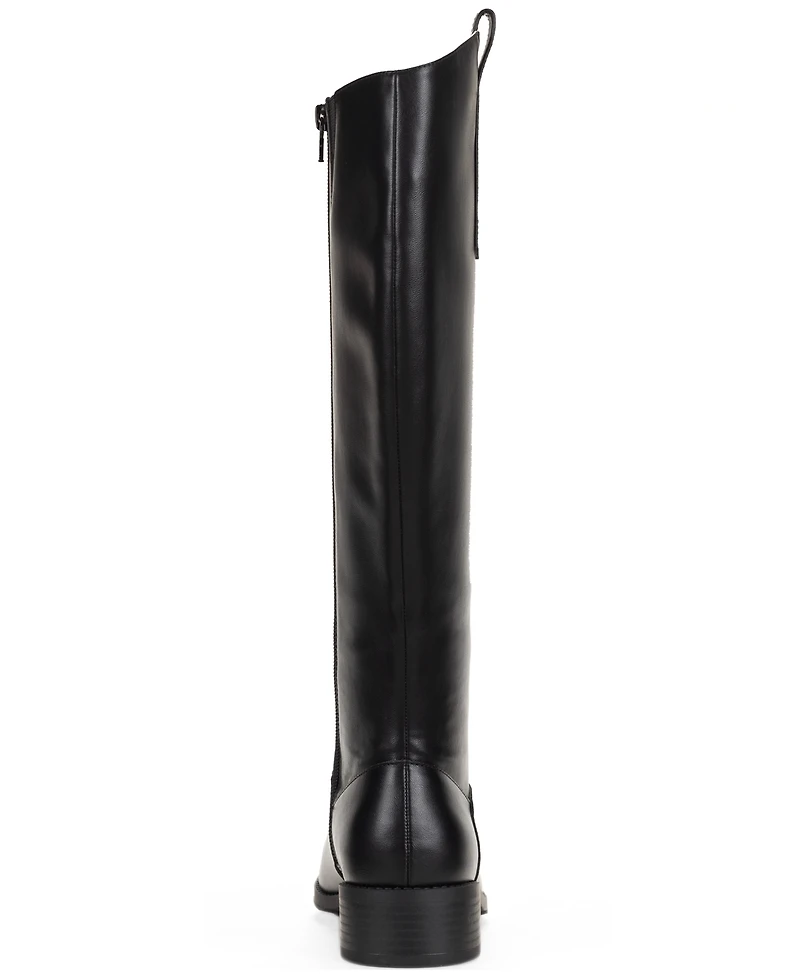 Style & Co Women's Valoraa Round Toe Full-Zip Riding Boots