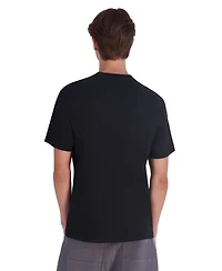 Karl Lagerfeld Paris Men's Outlined Crewneck T-Shirt