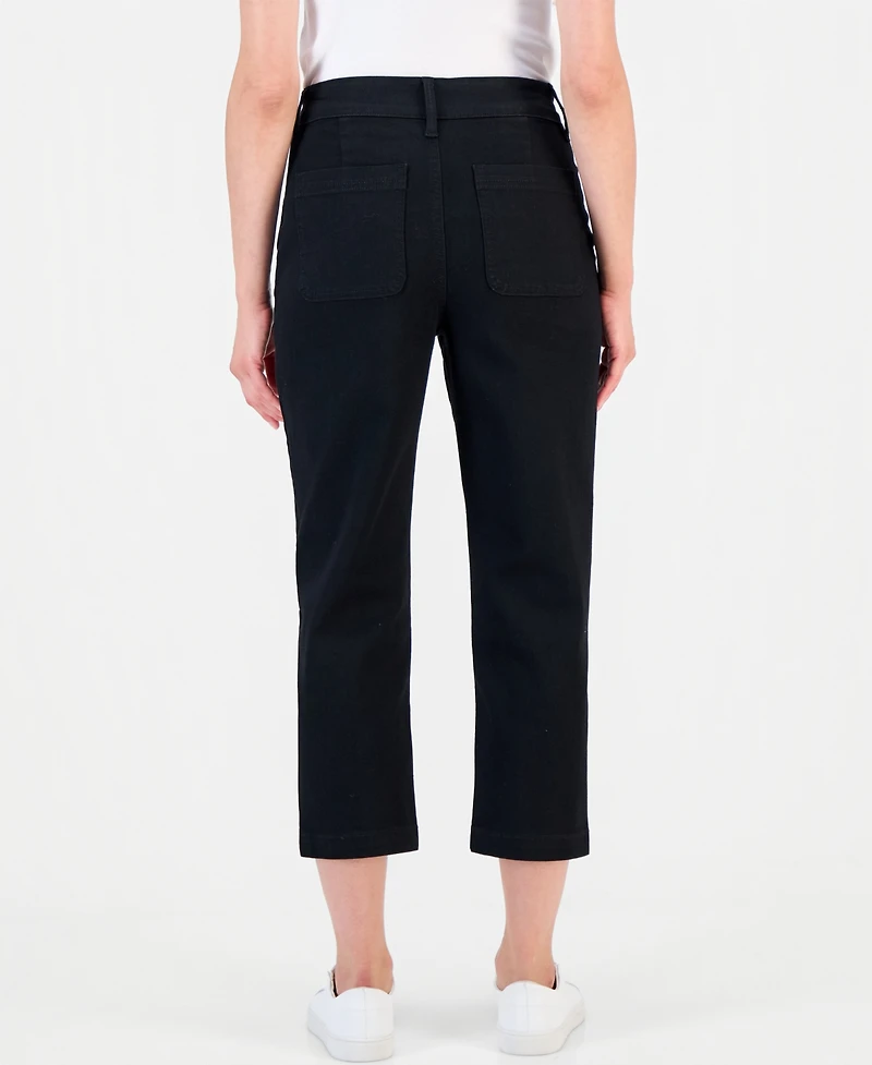 Style & Co Women's High-Rise Pull-On Utility Ankle Jeans, Macy's Exclusive