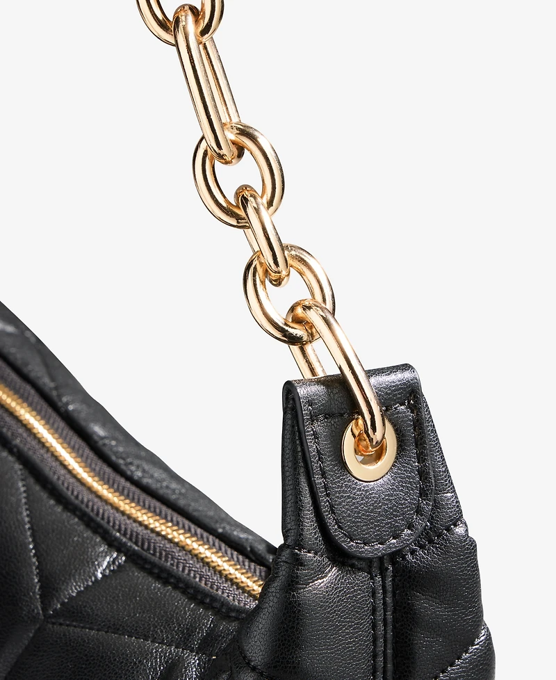 I.n.c. International Concepts Ckianna Solid Quilted Shoulder Bag, Macy's Exclusive