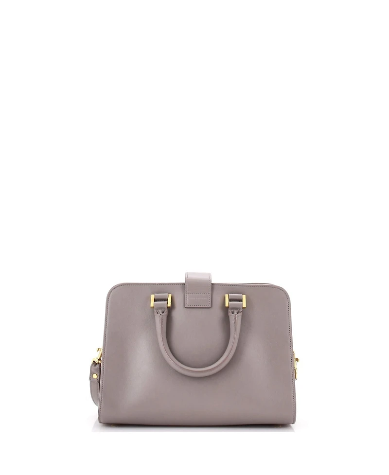 Pre-Owned Saint Laurent Baby Monogram Cabas Leather