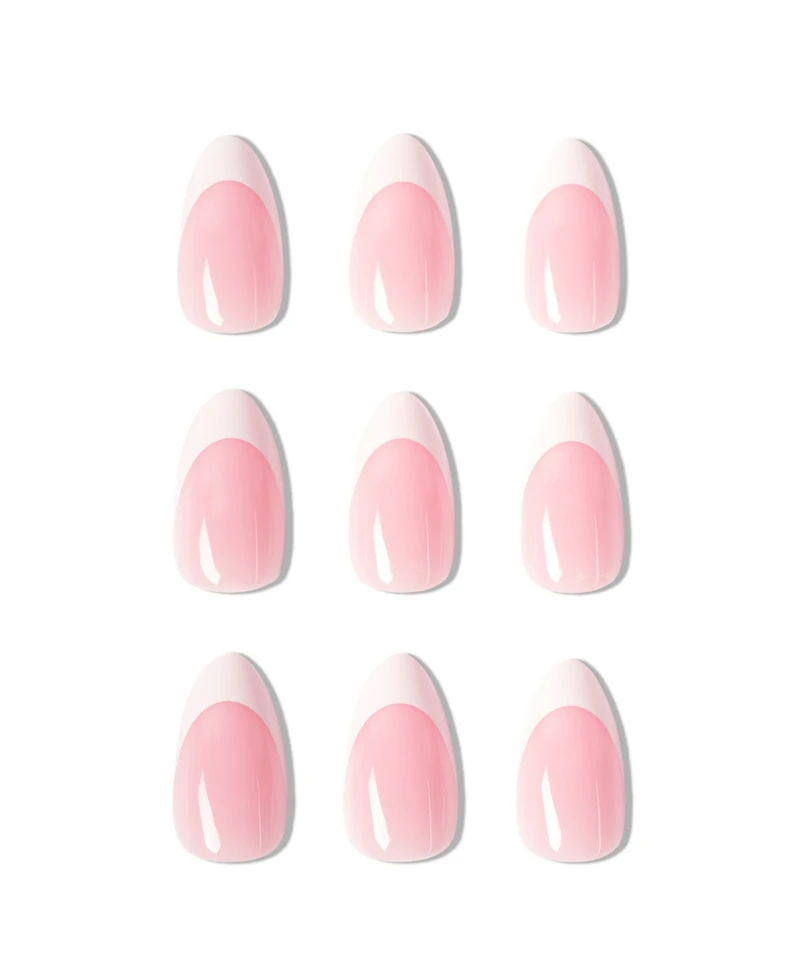 Orly Kiss The Bride French Manicure Short Almond Press-On Nails Set