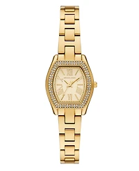 Michael Michael Kors Women's Chelsea Three-Hand Gold-Tone Stainless Steel Watch 25mm