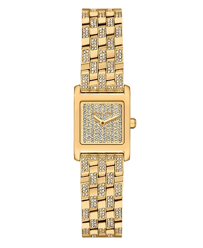 Michael Michael Kors Women's Georgie Two-Hand Gold-Tone Stainless Steel Watch 19mm