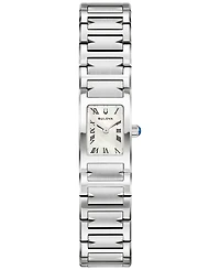 Bulova Women's Marc Anthony Harmony Silver-Tone Stainless Steel Bracelet Watch 14mm