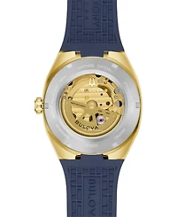 Bulova Men's Automatic Marc Anthony Hnbr Rubber Watch 40.5mm