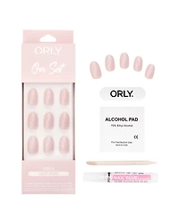 Orly Lovella On Set Short Round Press-On Nail Set