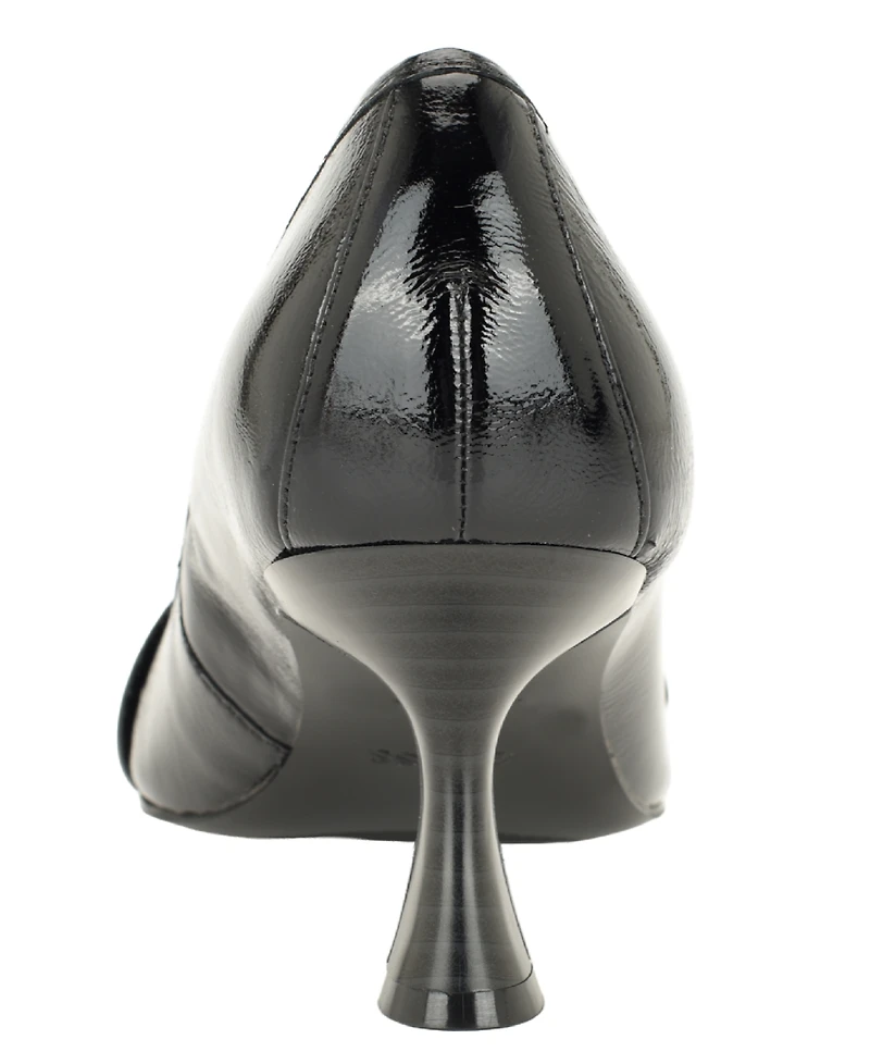 Guess Women's Andey Buckle Sculpted Kitten Heel Pumps