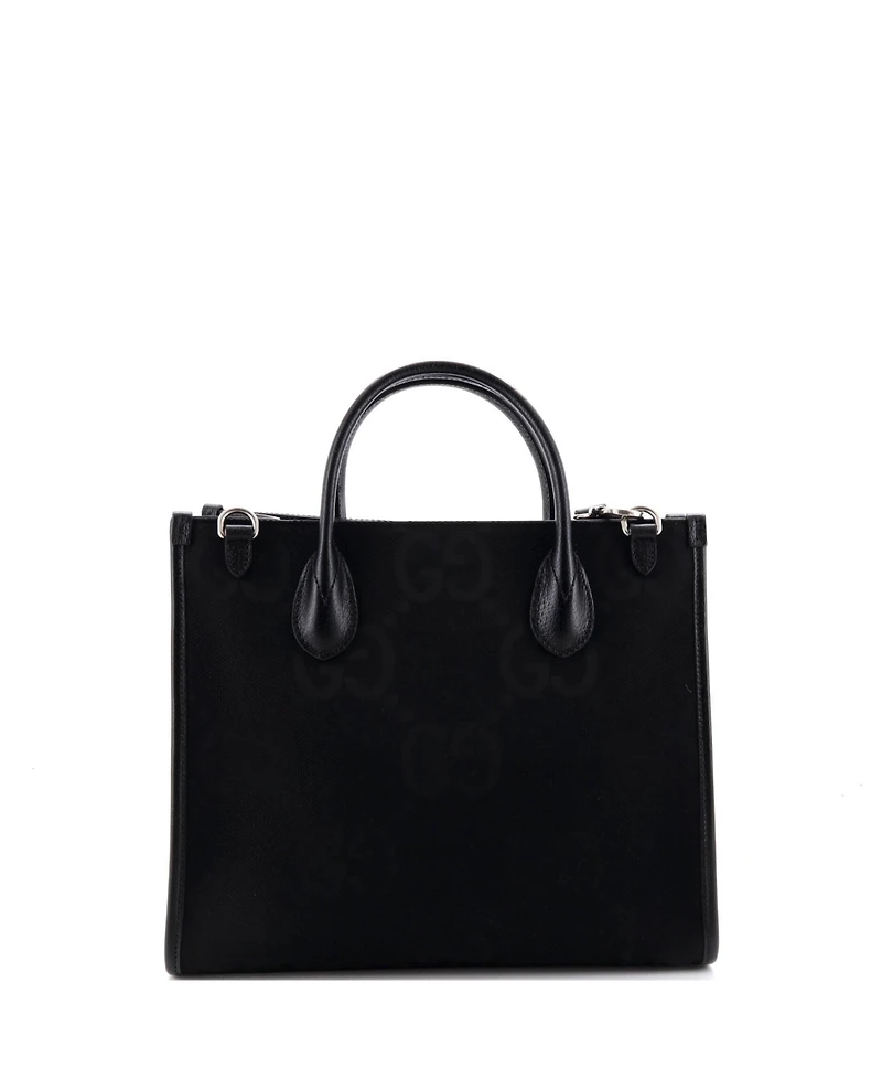 Pre-Owned Gucci Small Convertible Tote Jumbo Gg Canvas