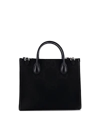 Pre-Owned Gucci Small Convertible Tote Jumbo Gg Canvas