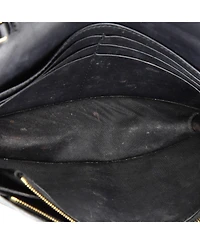 Pre-Owned Gucci Signature Wallet on Chain Guccissima Leather