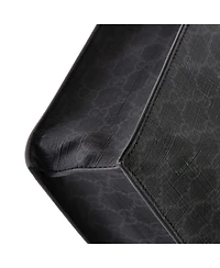 Pre-Owned Gucci Tall Convertible Soft Open Tote Gg Coated Canvas
