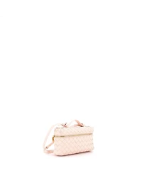 Pre-Owned Bottega Veneta Bang Bang Vanity Case Intrecciato Leather