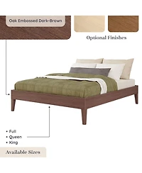 Grain & Grove Bear Platform Bed Embossed