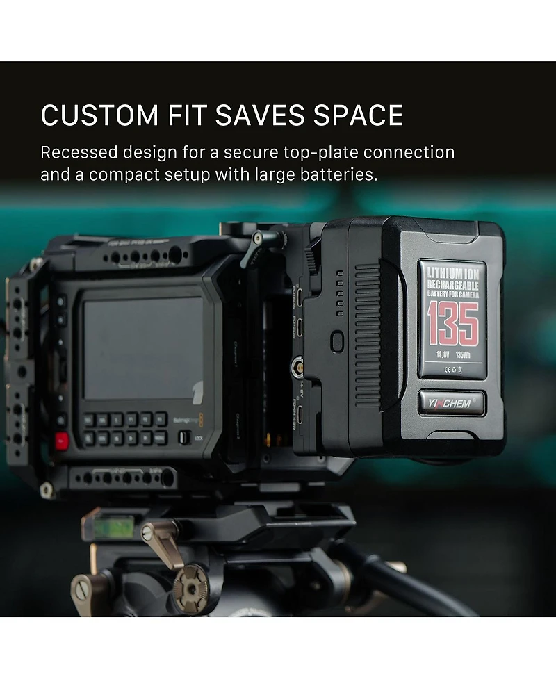Tilta Foldable V-Mount Battery Plate for Blackmagic Pyxis 6K/12K